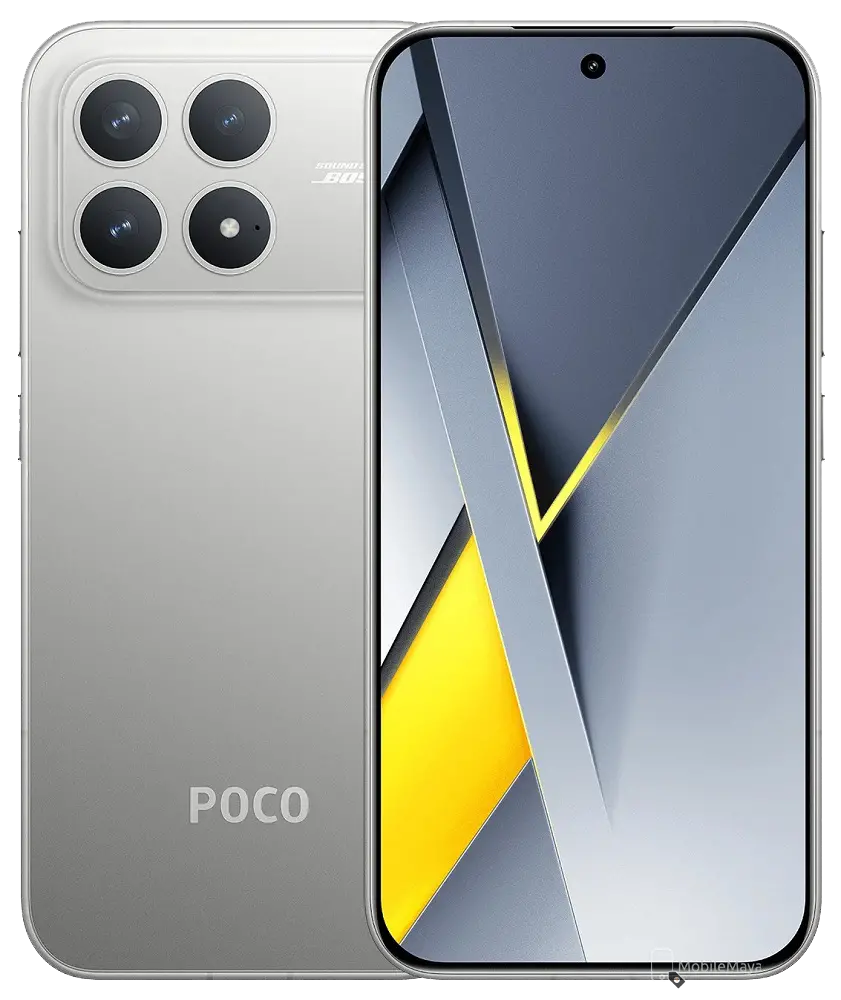 Xiaomi Poco F8 Pro Titanium Silver Official.