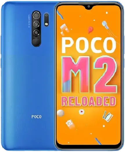 Xiaomi Poco M2 Reloaded Slate Blue (Mostly Blue) official Image