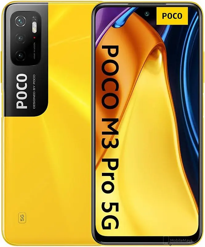 Xiaomi Poco M3 Pro 5G Poco Yellow official Image