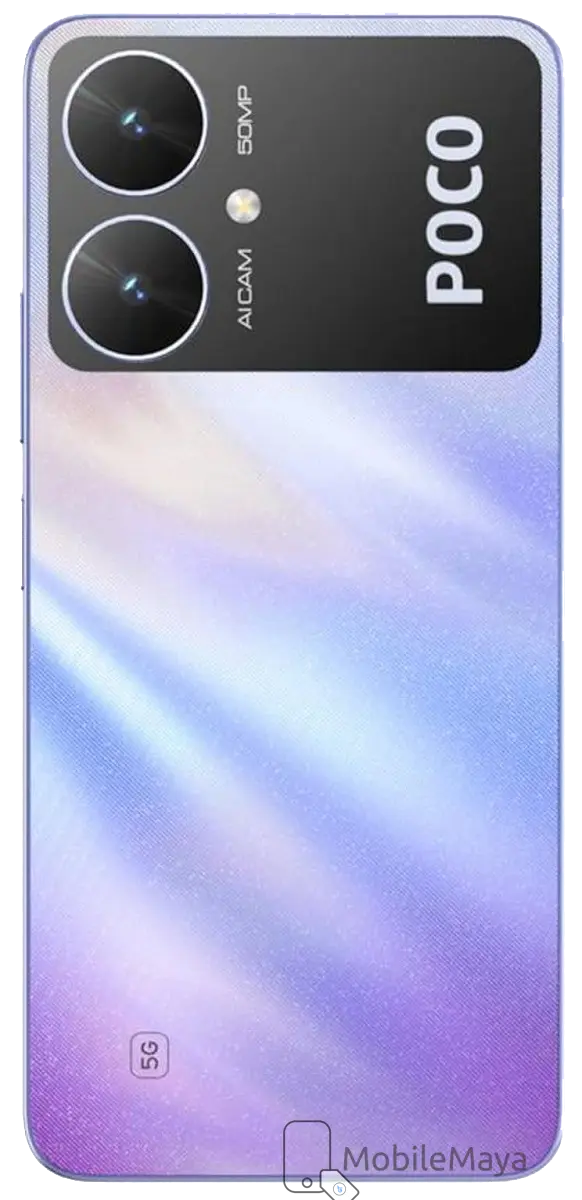 Xiaomi Poco M6 5G Back Side