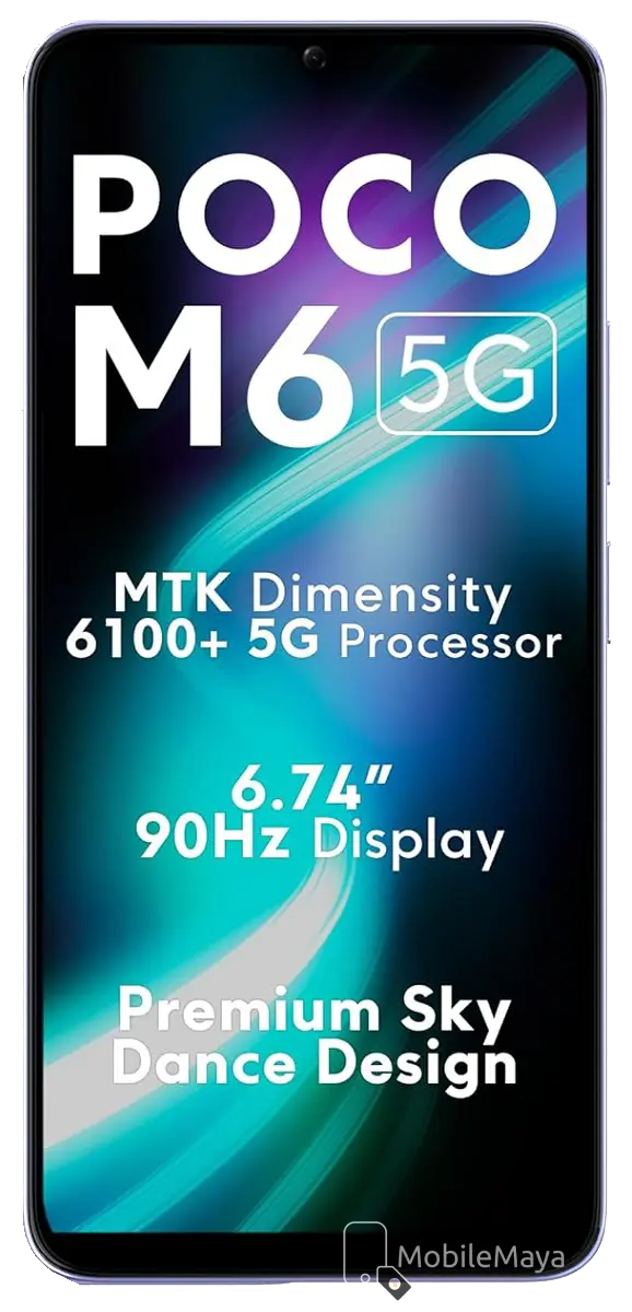 Xiaomi Poco M6 5G Front Side