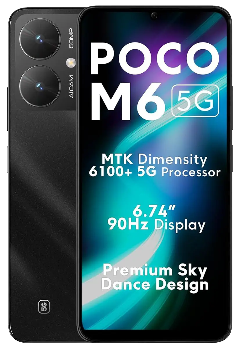 Xiaomi Poco M6 5G Galactic Black