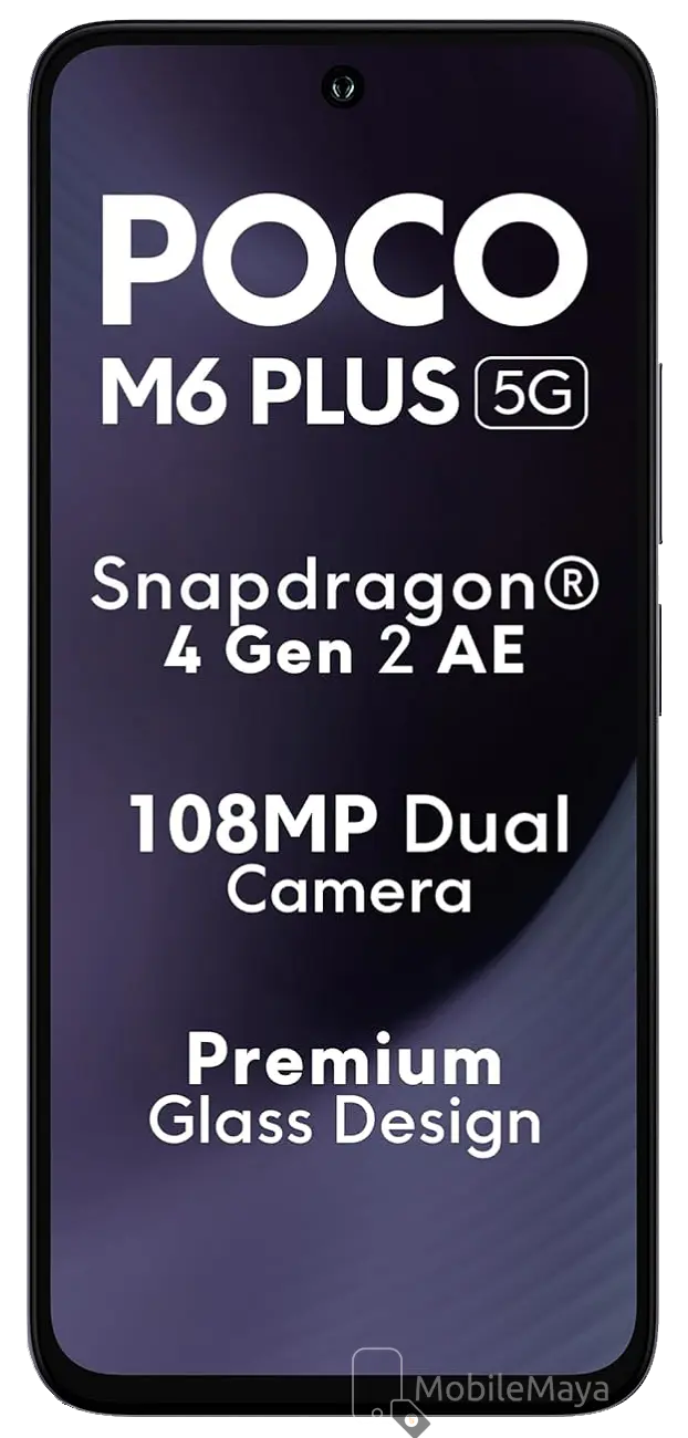 Xiaomi Poco M6 Plus 5G Front Side