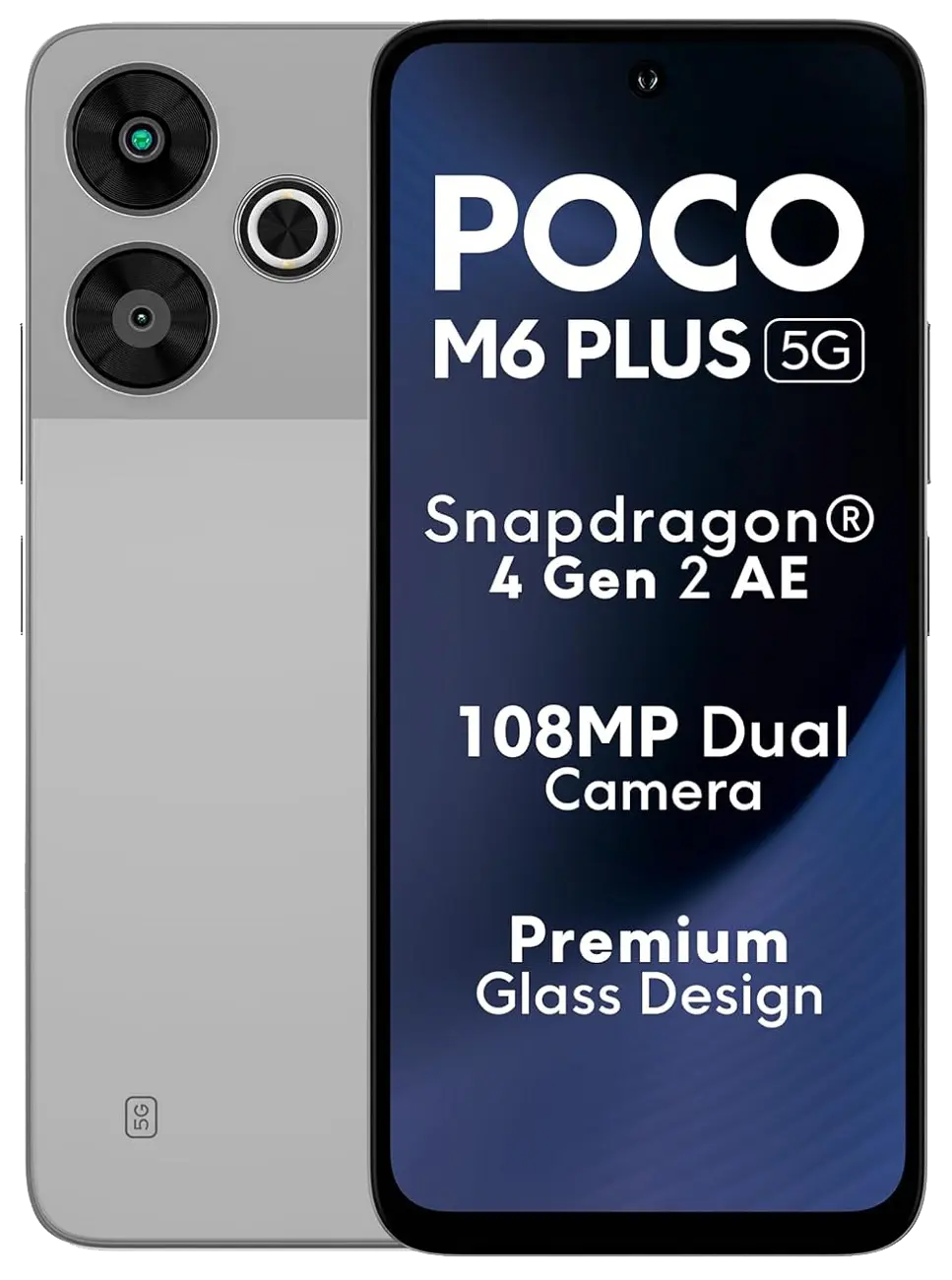 Xiaomi Poco M6 Plus 5G Silver