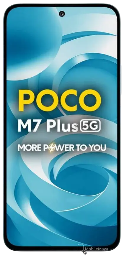 Xiaomi Poco M7 Plus 5G Front Image.