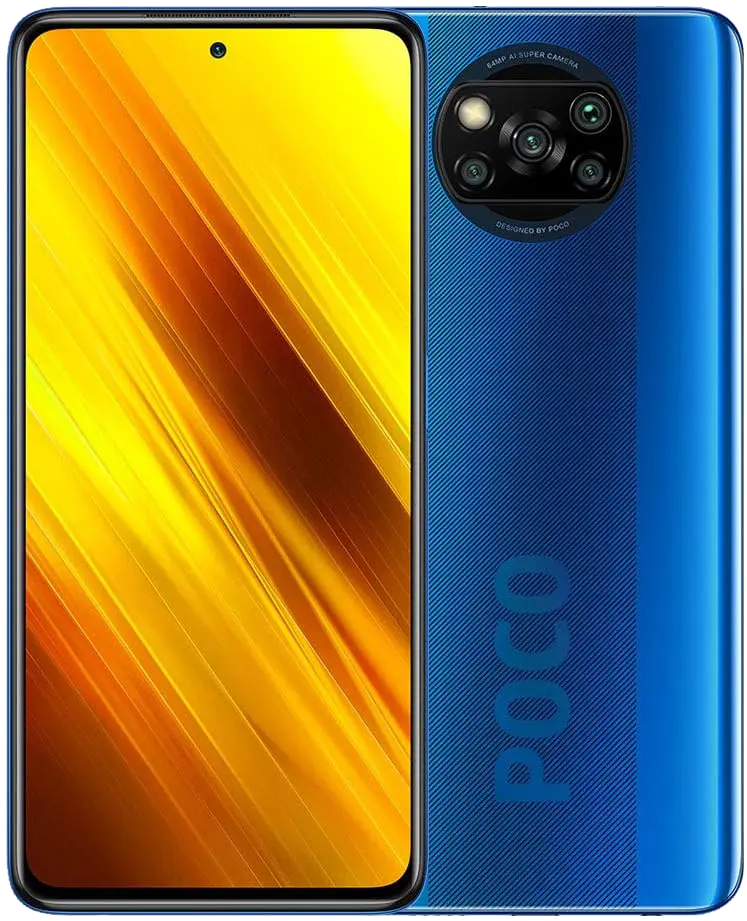 Xiaomi Poco X3 NFC Cobalt Blue official Image
