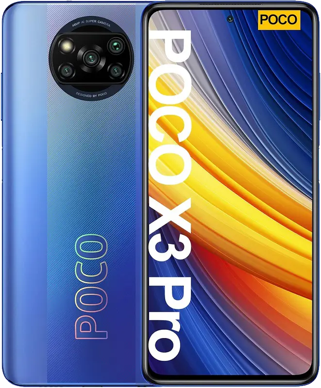 Xiaomi Poco X3 Pro Frost Blue official Image