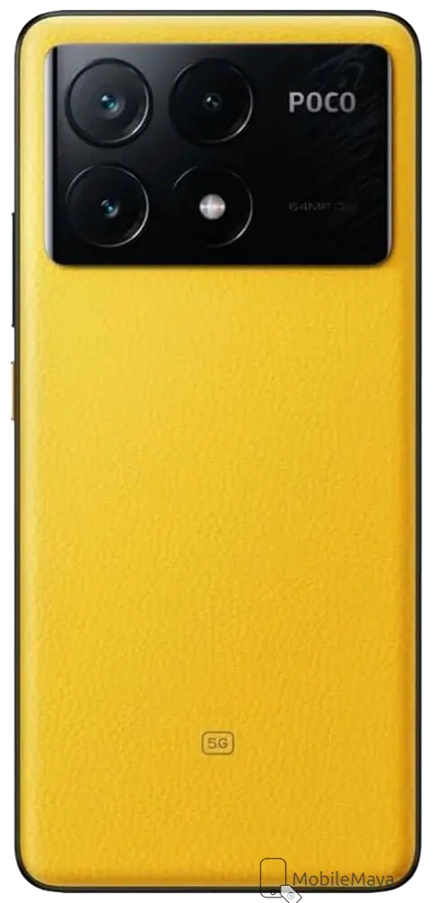 Xiaomi Poco X6 Pro Back Side