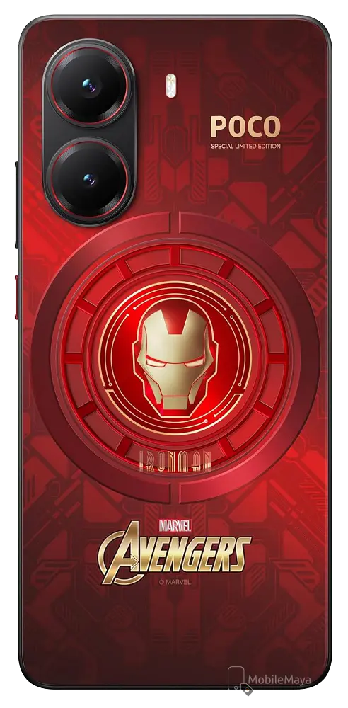 Xiaomi Poco X7 Pro Back Side Image.