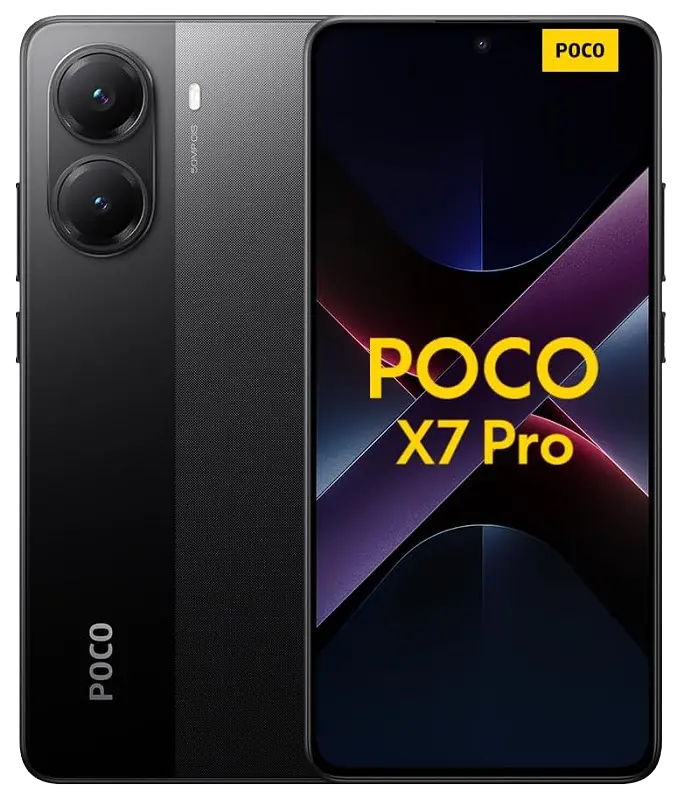 Xiaomi Poco X7 Pro Black Image.