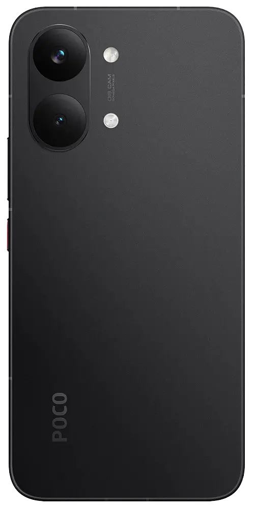 Xiaomi Poco X8 Pro Max Black Back Side Image