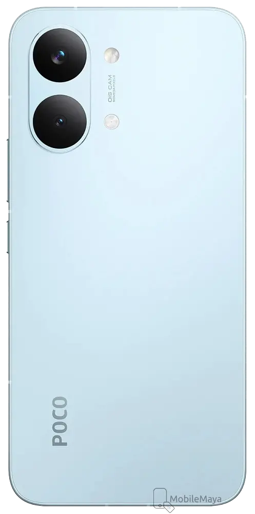 Xiaomi Poco X8 Pro Max Blue Back Side Image