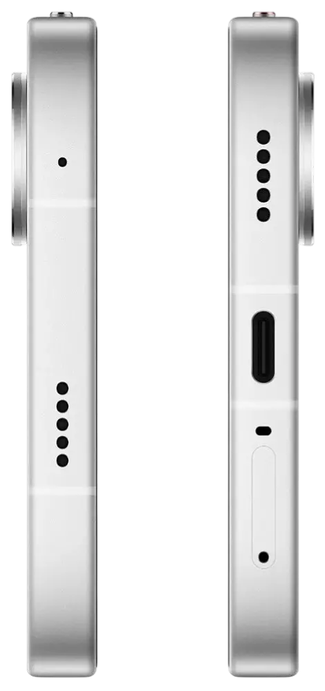 Xiaomi Poco X8 Pro Max White Updown Side Image