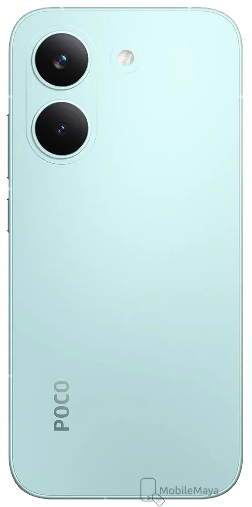 Xiaomi Poco X8 Pro  Mint Green Back Side Image