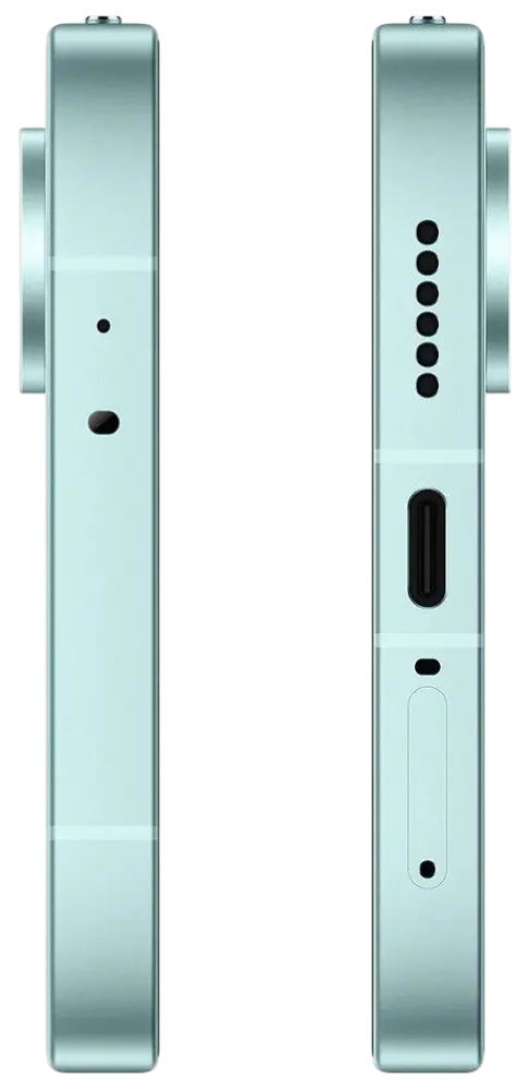 Xiaomi Poco X8 Pro  Mint Green Updown Side Image