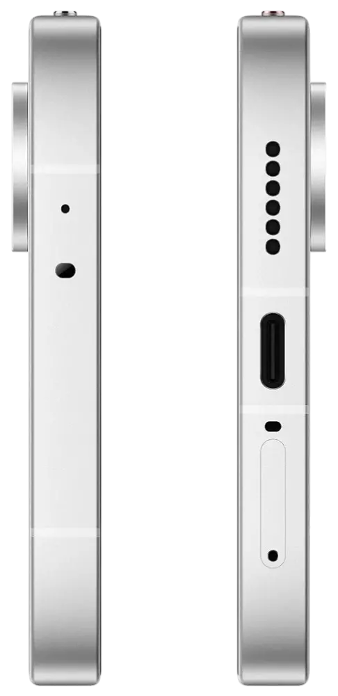 Xiaomi Poco X8 Pro White Updown Side Image