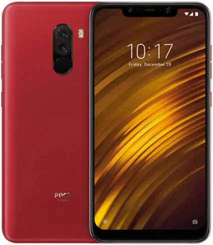 Xiaomi Pocophone F1 Rosso Red official Image