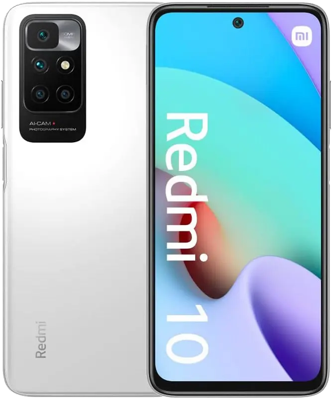 Xiaomi Redmi 10 Pebble White official Image