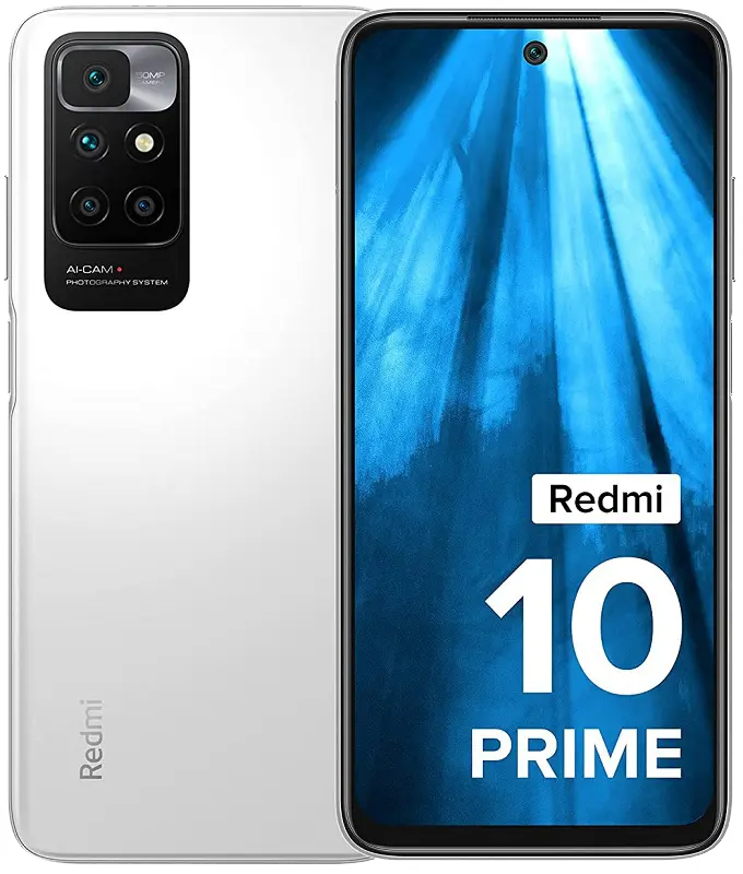 Xiaomi Redmi 10 Prime Astral White official Image