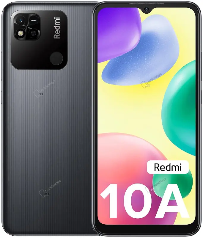 Xiaomi Redmi 10A Charcoal Black official Image