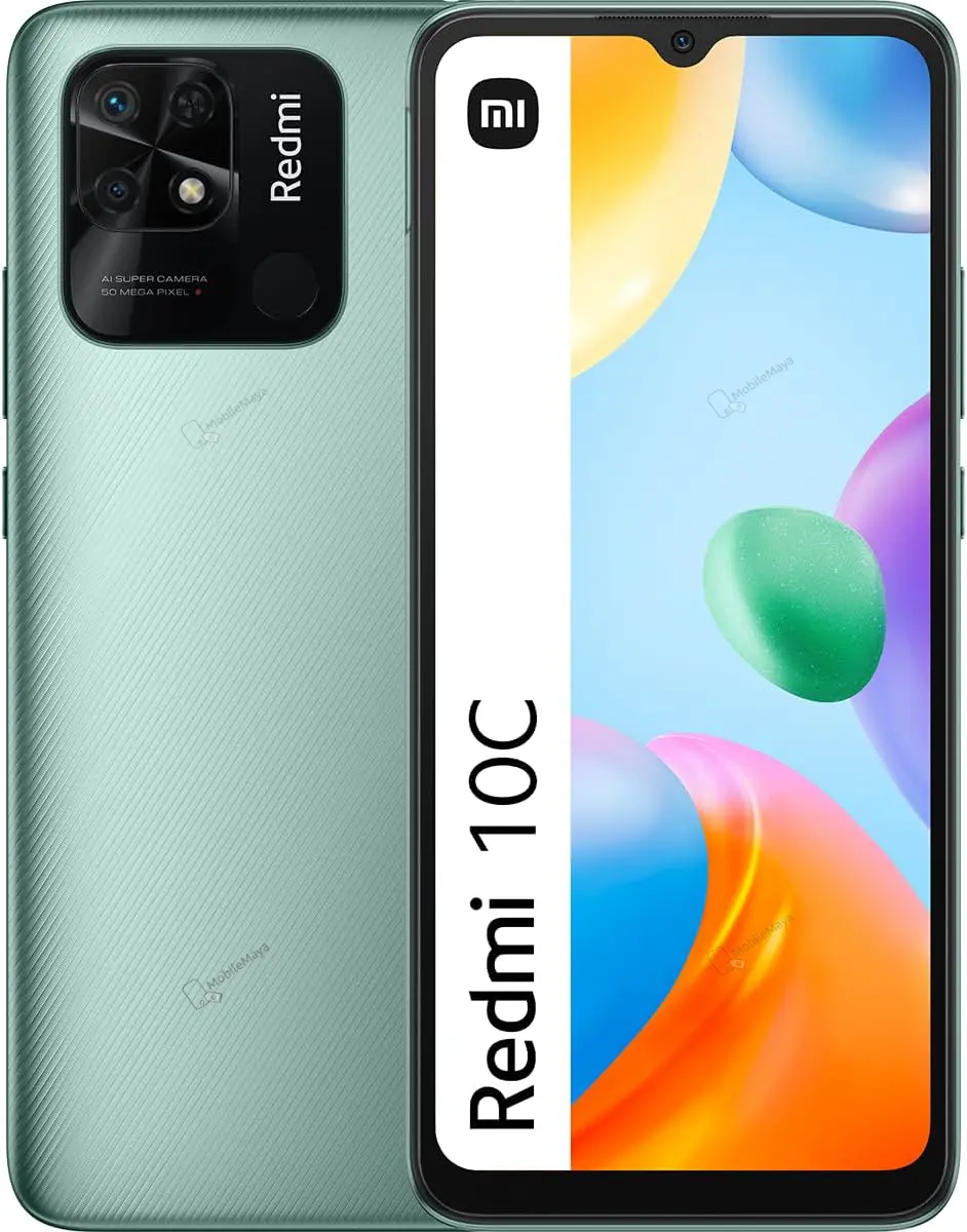 Xiaomi Redmi 10C Mint Green official Image