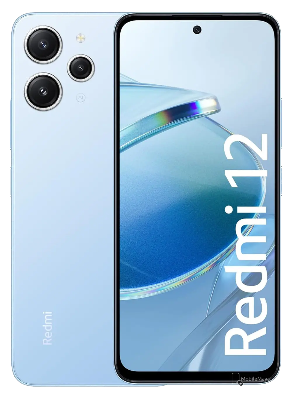 Xiaomi Redmi 12 Pastel Blue Official Image.