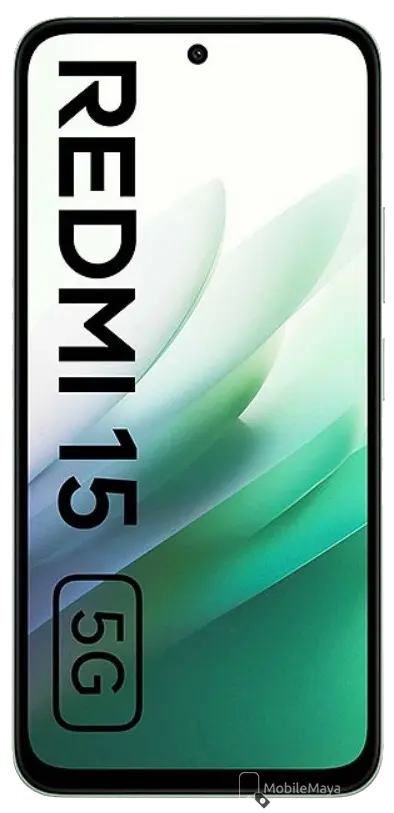 Xiaomi Redmi 15 5G Front Image.