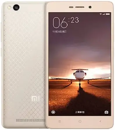Xiaomi Redmi 3 Classic Gold official Image