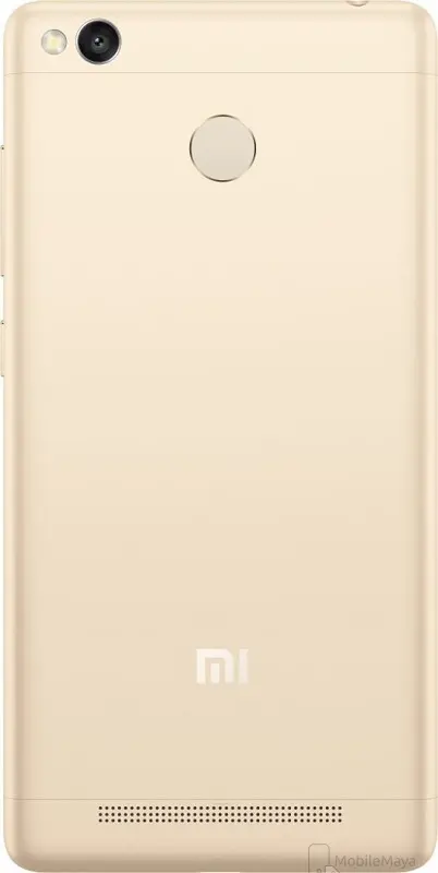 Xiaomi Redmi 3s Prime back Image