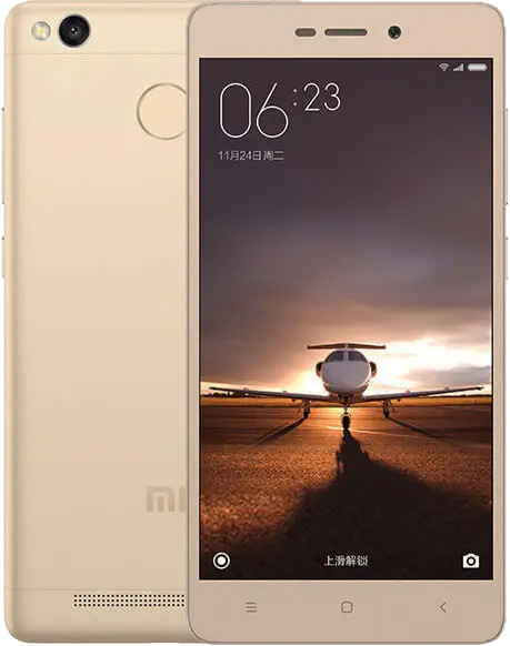 Xiaomi Redmi 3s Prime Gold official Image