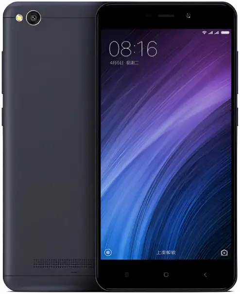 Xiaomi Redmi 4a black official Image