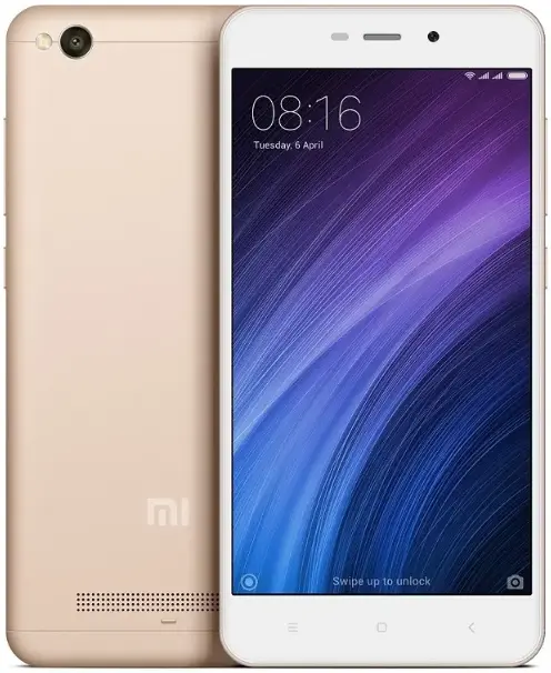 Xiaomi Redmi 4a gold official Image