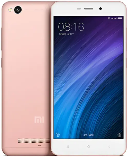 Xiaomi Redmi 4a rose gold official Image