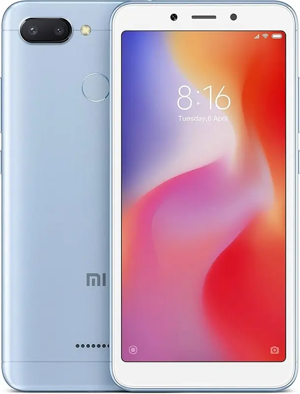 Xiaomi Redmi 6 Blue official Image