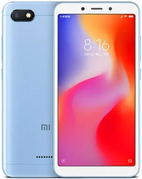 Xiaomi Redmi 6A blue official Image