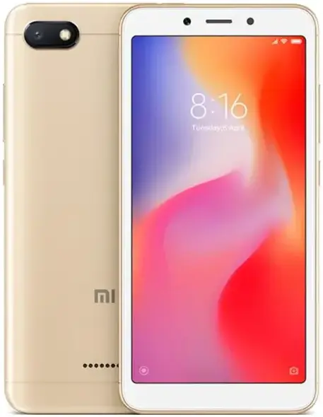 Xiaomi Redmi 6A gold official Image