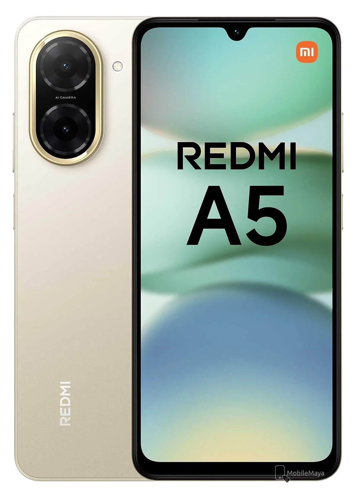 Xiaomi Redmi A5 Gold Official.