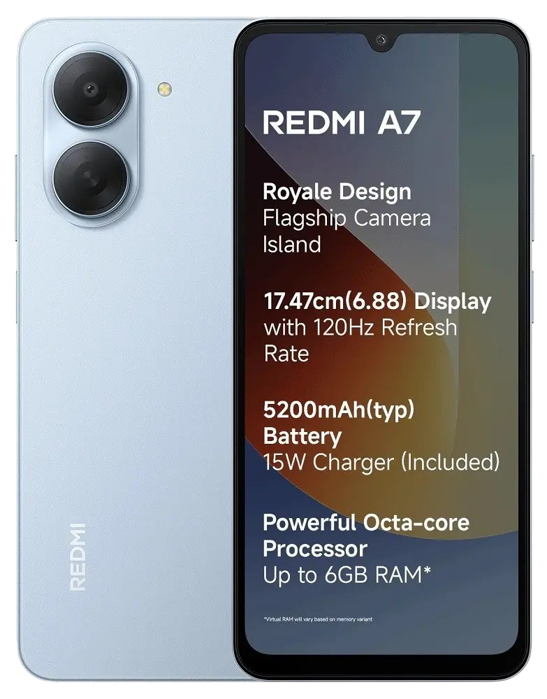 Xiaomi Redmi A7 4G Sky Blue Official