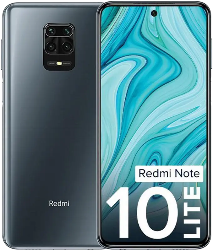 Xiaomi Redmi Note 10 Lite Interstellar Black official Image