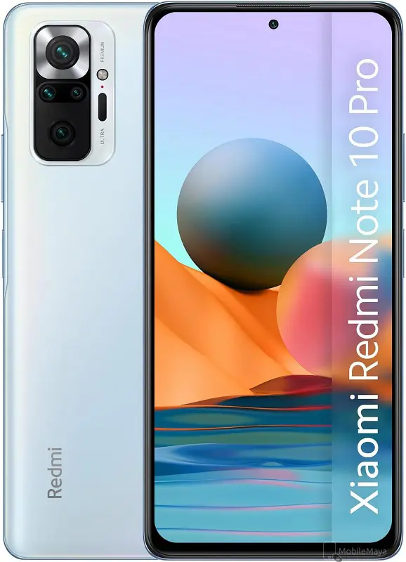 Xiaomi Redmi Note 10 Pro Glacier Blue official Image