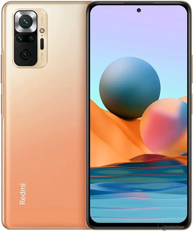 Xiaomi redmi note 10 pro Gradient Bronze official Image