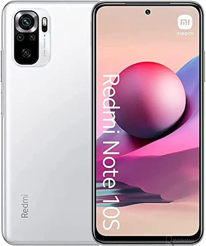 Xiaomi Redmi Note 10S (Frost White) Pebble White Official Image