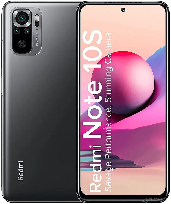Xiaomi Redmi Note 10S Shadow Black (Onyx Gray) official Image