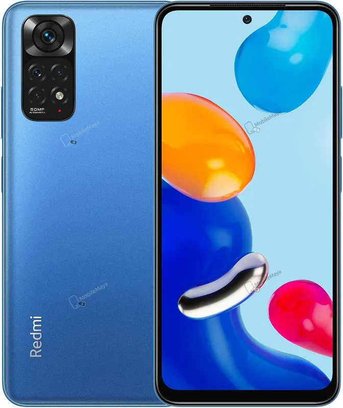 Xiaomi redmi note 11 Twilight Blue official Image