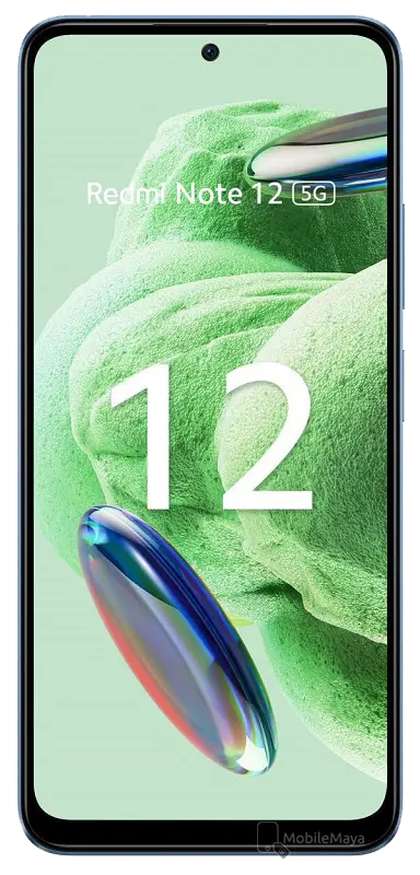 Xiaomi Redmi Note 12 5G front official image