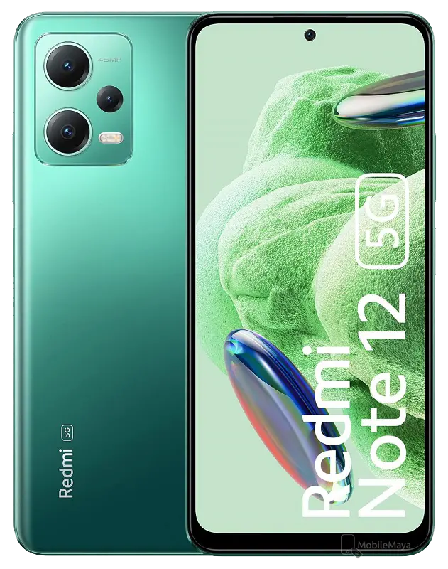 Xiaomi Redmi Note 12 5G Frosted Green official image