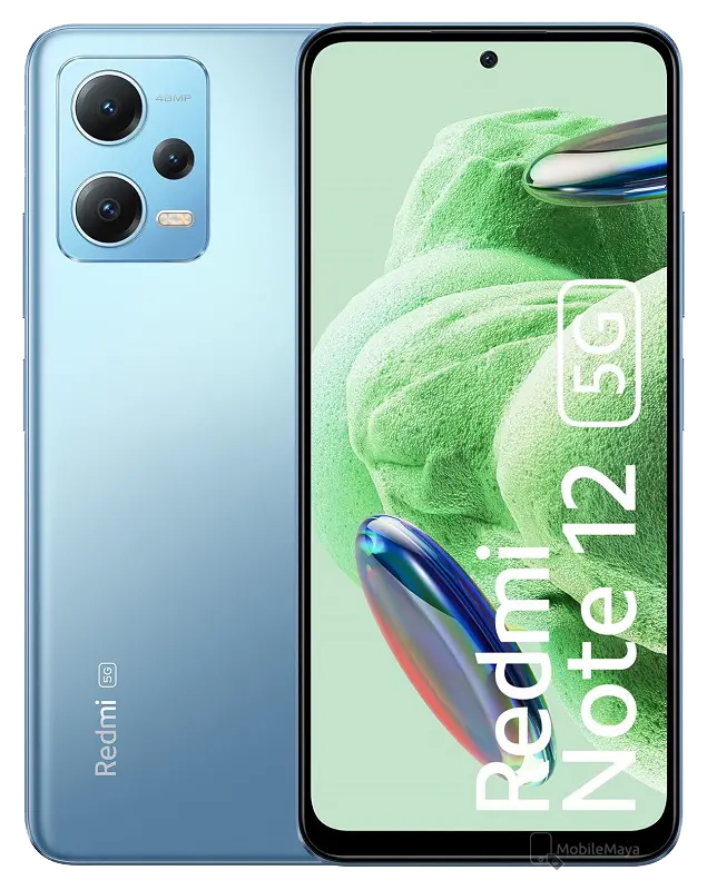 Xiaomi Redmi Note 12 5G Mystique Blue official image