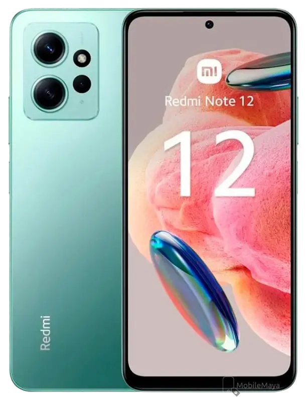 Xiaomi Redmi Note 12 Mint Green official image