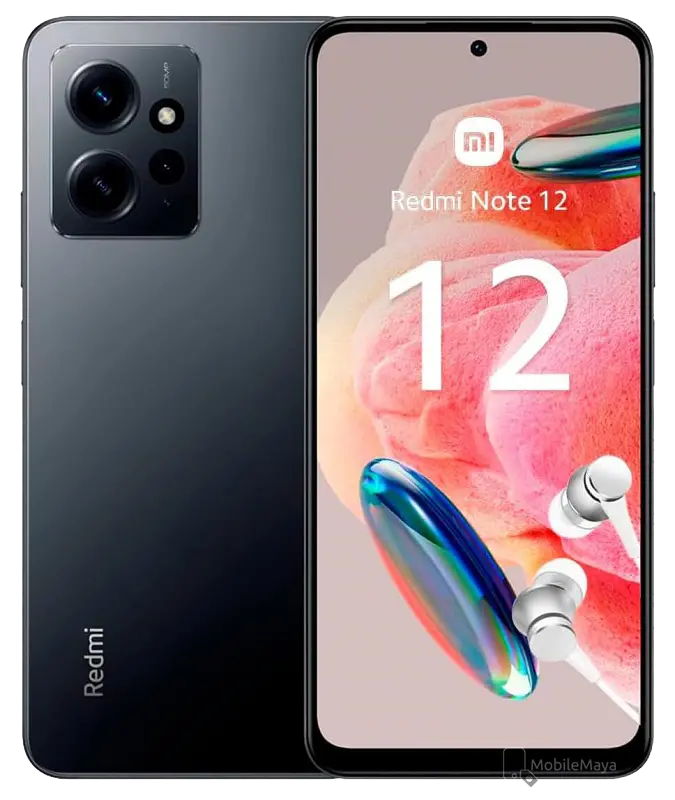 Xiaomi Redmi Note 12 Onyx Gray official image