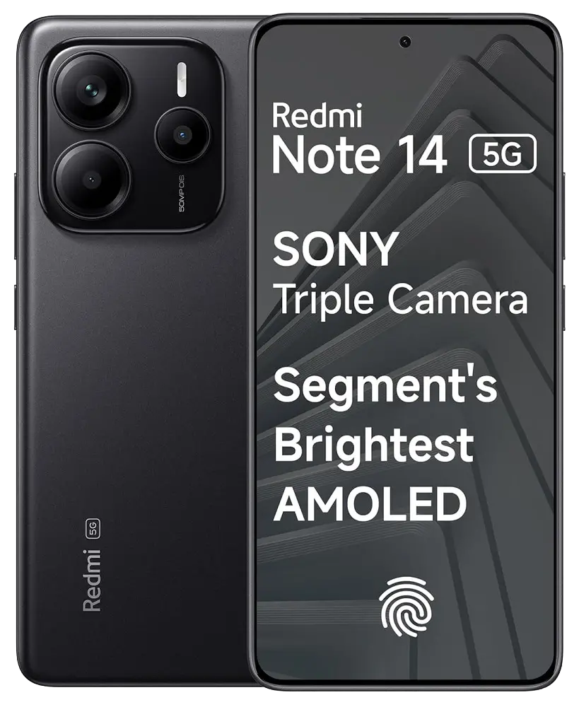 Xiaomi Redmi Note 14 5G Titan Black.